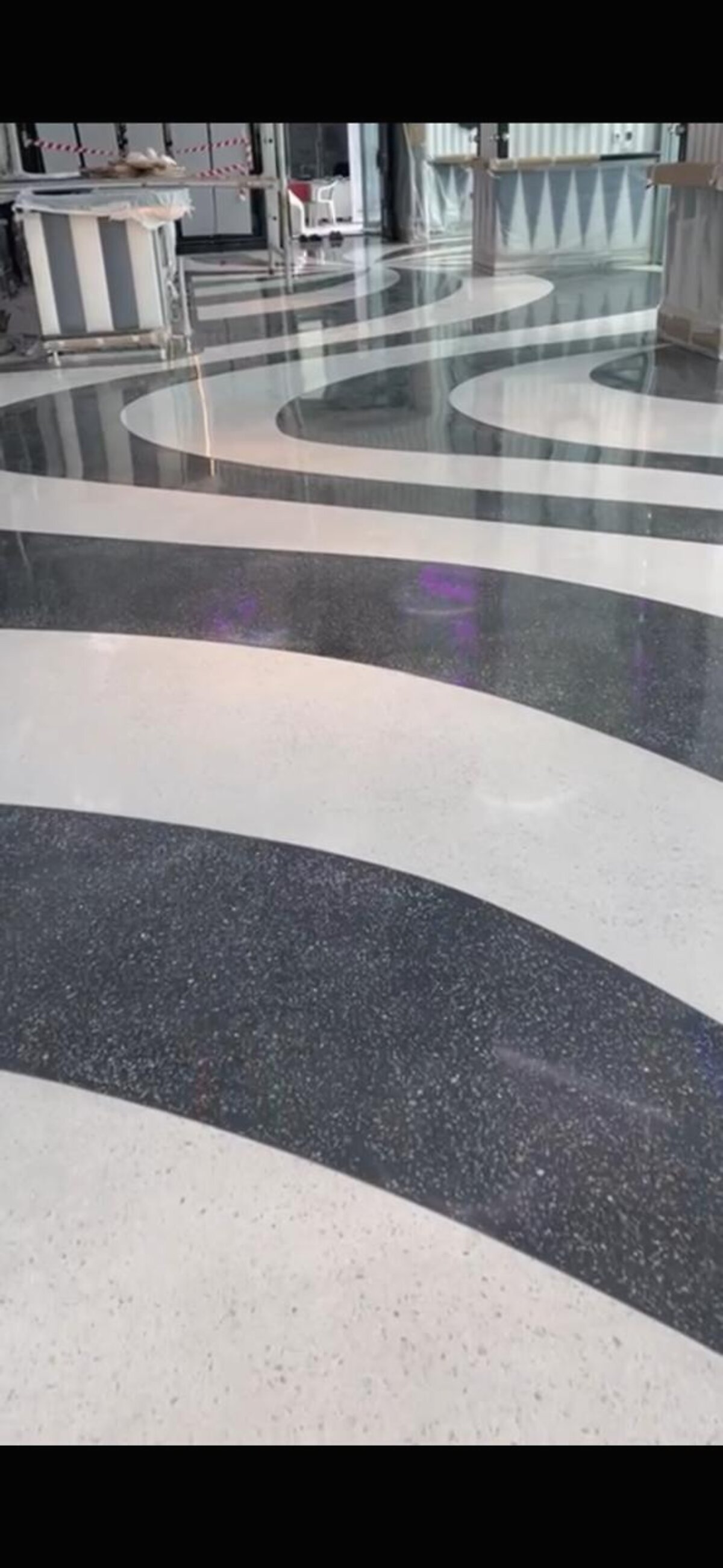 Hospitality Project, Dubai seamless terrazzo project image
