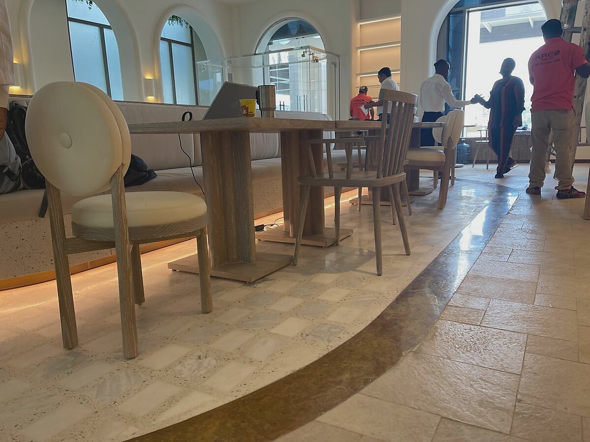 Restaurant Project, Dubai seamless terrazzo project image S22