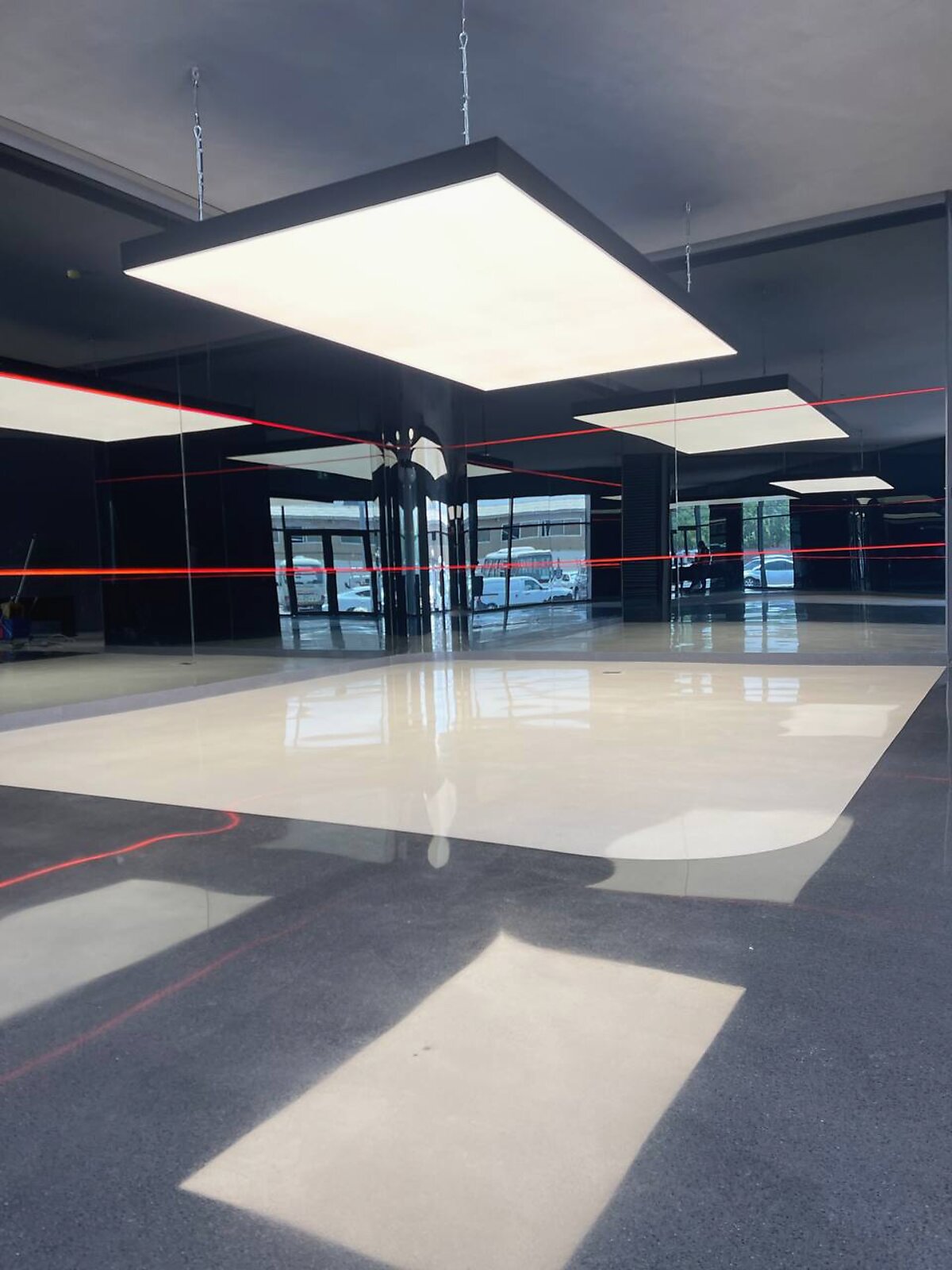 Al Quoz Interior Project seamless terrazzo project image S23