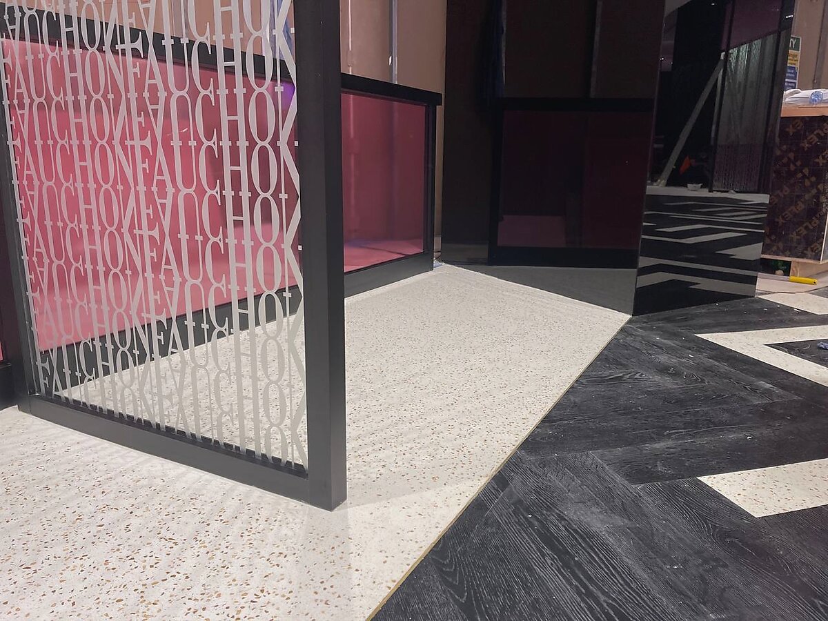 Retail Project, Dubai seamless terrazzo project image S33