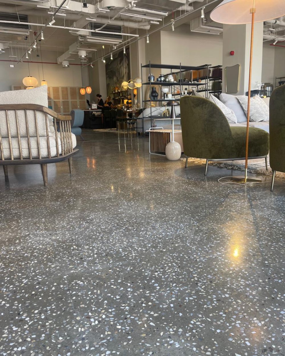 Jumeirah Polished Floor Project polished concrete project image S36
